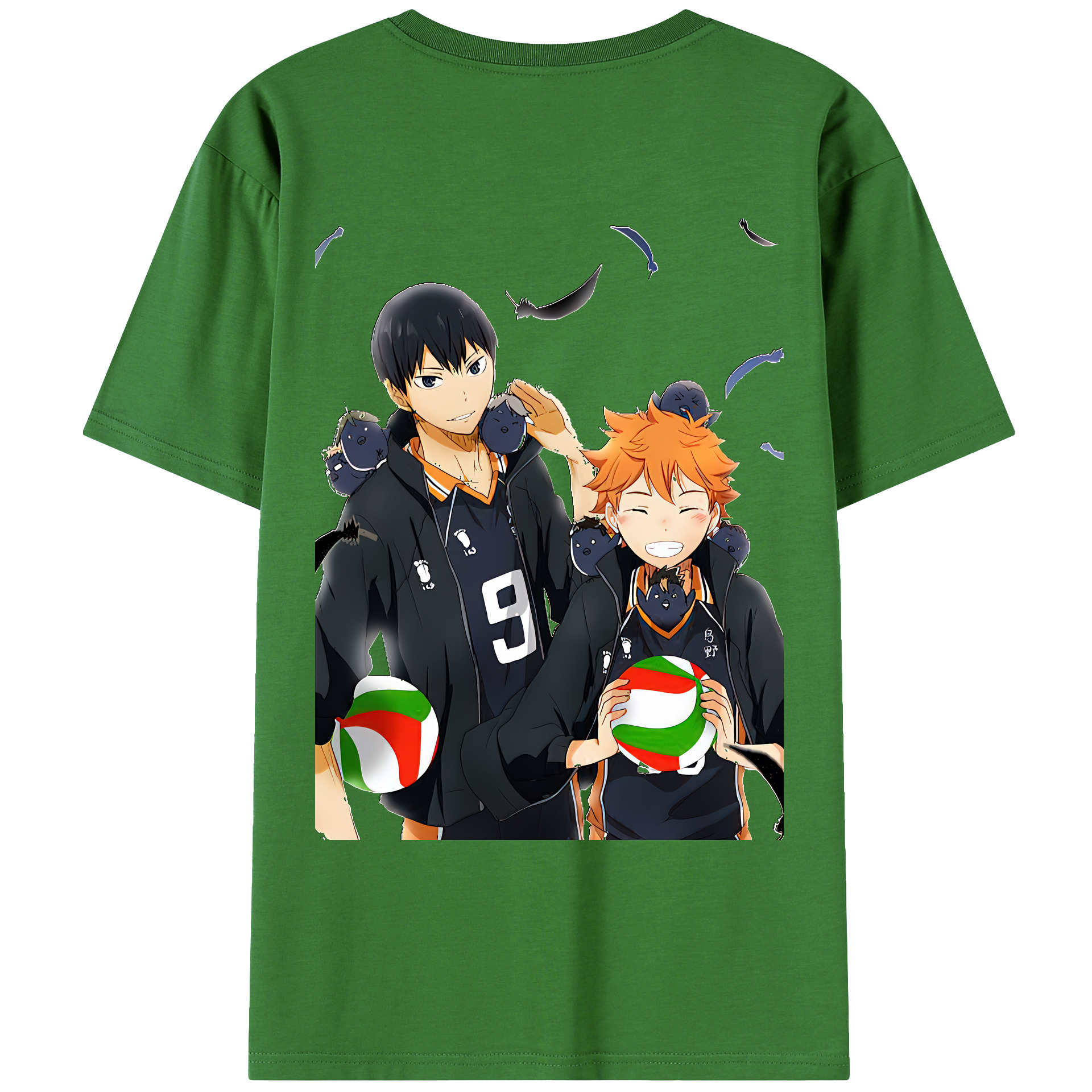 （画像用） ハイキュー!! Haikyu!! レディース半袖Tシャツ(バックプリント)